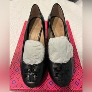 Tory Burch Lowell 2 65mm Black Wedge Size 6